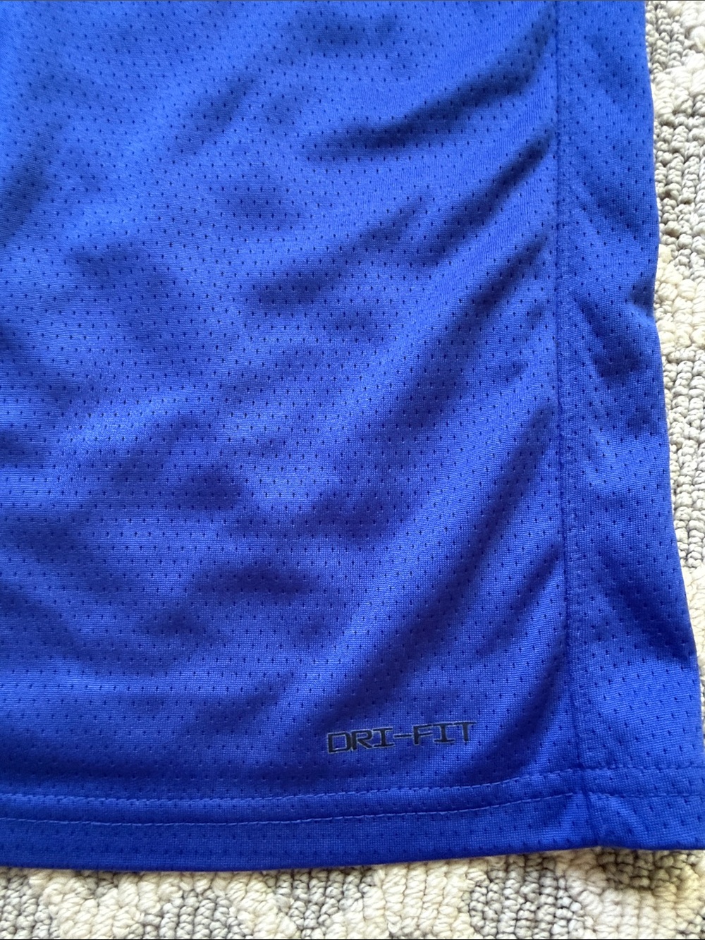 Youth New York Knicks Jalen Brunson 11 Nike Blue Swingman Jersey - Icon Edition - Picture 7 of 7